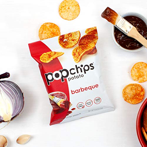 Popchips Barbeque Potato Chips 5 Oz Bags Pack Of 5