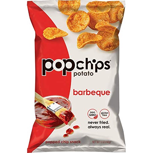 Popchips Barbeque Potato Chips 5 Oz Bags Pack Of 5