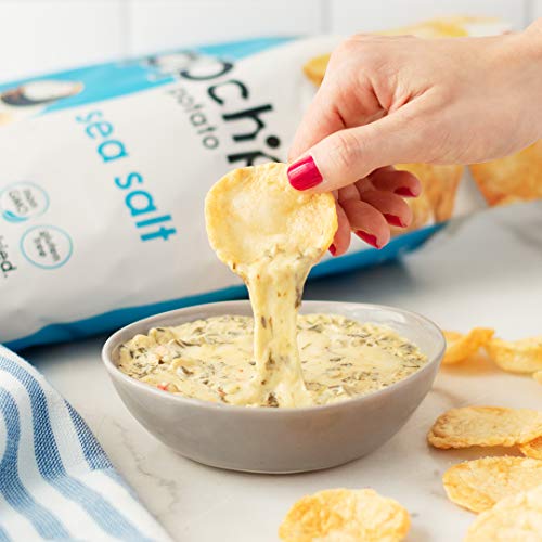 Popchips Potato Chips Gluten Free Single Serve 0.8 Oz Bags, Sea