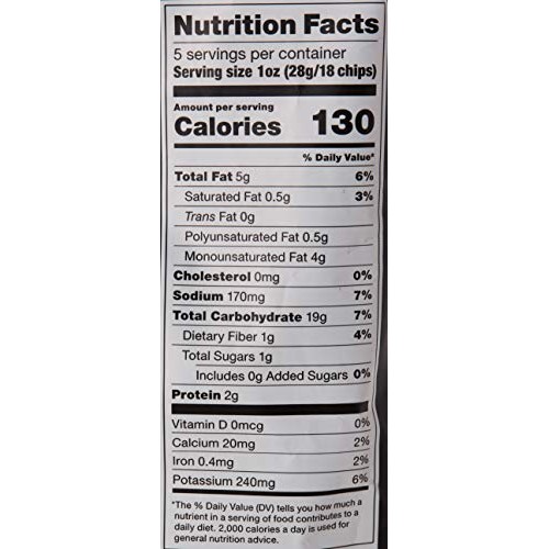 Popchips Ridges, Cheddar &Amp; Sour Cream, 5 Ounce