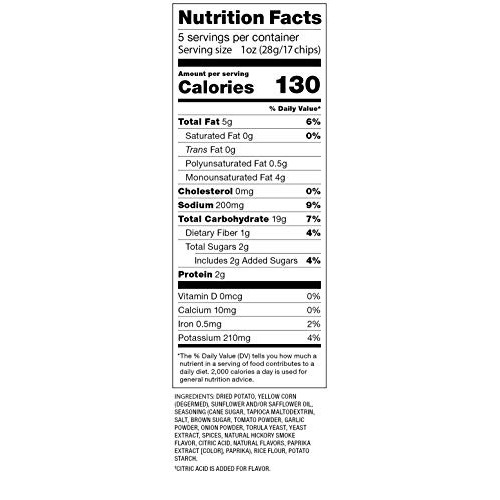 Popchips Ridges Tangy Barbeque Potato Chips 5 Oz Bags Pack Of 1