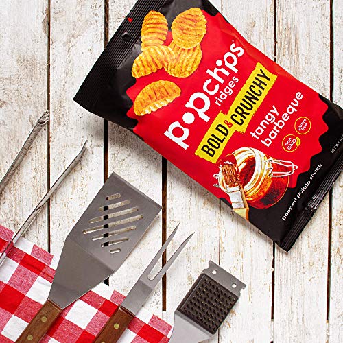 Popchips Ridges Tangy Barbeque Potato Chips 5 Oz Bags Pack Of 1