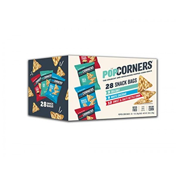 Popcorners Flavor Variety Pack, 28Count