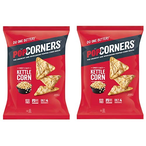Popcorners Popcorn Snack Chips Pack Of 2 5Oz Bags Sweet And Sal