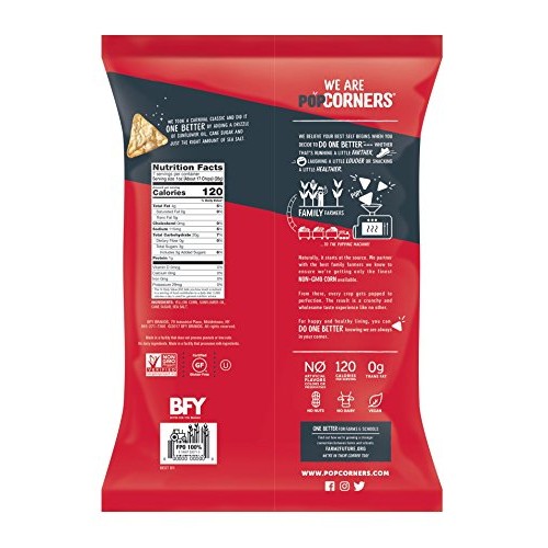 Popcorners Kettle Corn Snack | Gluten Free, Vegan Snack | 12 Pa