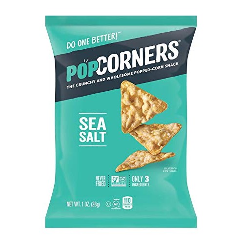 Popcorners Salt Of The Earth, Crispy And Crunchy Popped Corn Chi