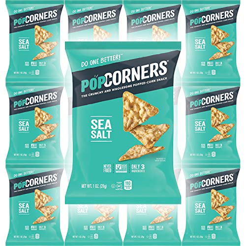 Popcorners Salt Of The Earth, Crispy And Crunchy Popped Corn Chi