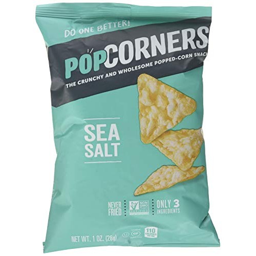 Popcorners Sea Salt Popcorn Chips 1.1 Oz. Pack Of 8