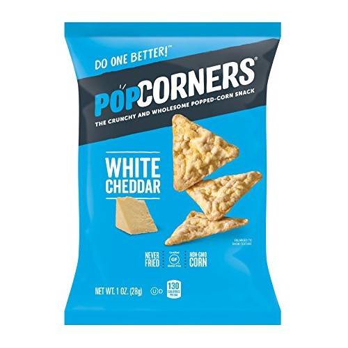 Popcorners White Cheddar Snack Pack | Gluten Free Snack | 40 Pa