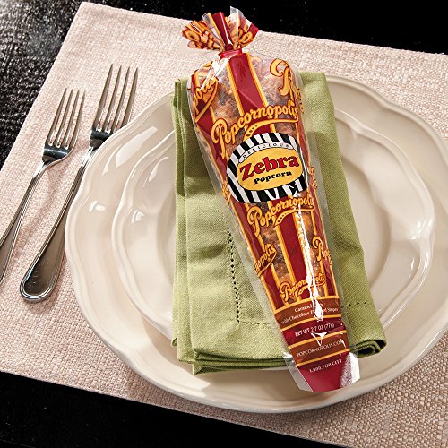 Popcornopolis Popcorn 12 Cone Snack Pack Gift Cone