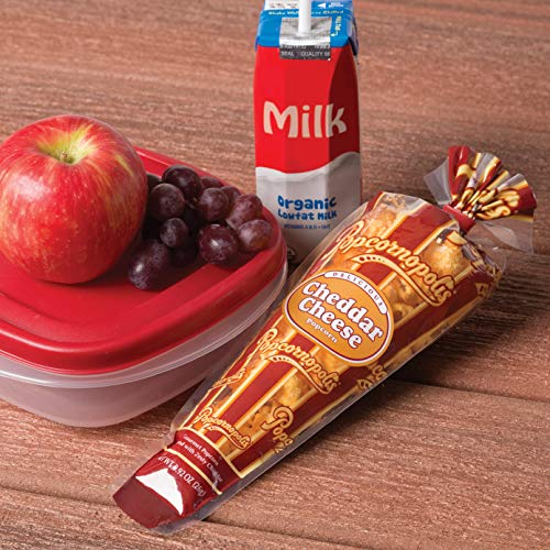 Popcornopolis Popcorn 12 Cone Snack Pack Gift Cone
