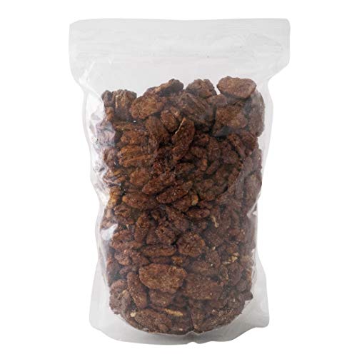 Gourmet Cinnamon Roasted Pecans 24 Oz 1.50 Lb Bag: Addictive S