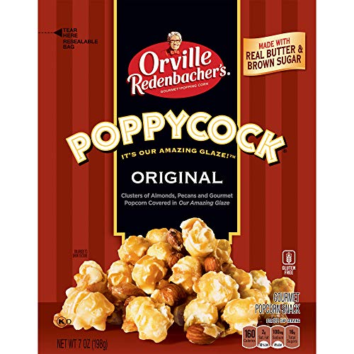 Poppycock Popcorn Snack, Gourmet, Original 7 Oz. Pack Of 3 Poppycock Popcorn Snack, Gourmet, Original 7 Oz. Pack Of 3