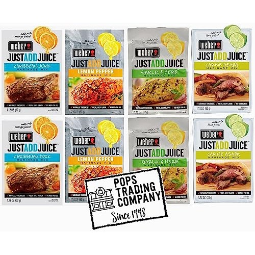 POPS TRADING COMPANY Since 1998 Weber Marinade Mix Grilling Vari...