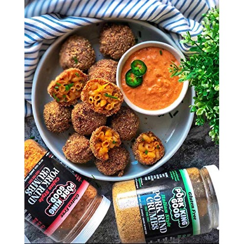 Pork King Good Italian Pork Rind Crumbs Low Carb Keto Diet! Pe