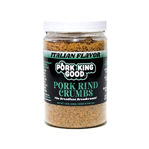 Pork King Good Italian Pork Rind Crumbs Low Carb Keto Diet! Pe