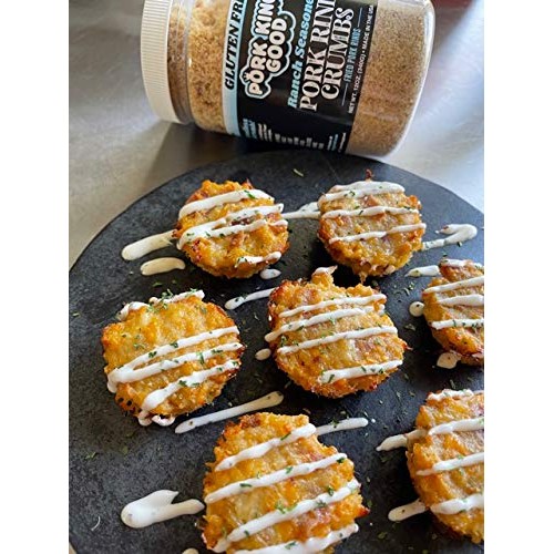 Pork King Good Low Carb Keto Diet Ranch Pork Rind Breadcrumbs! P