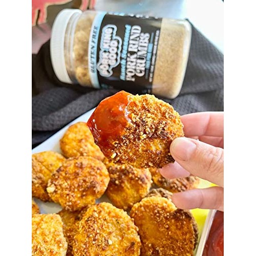 Pork King Good Low Carb Keto Diet Ranch Pork Rind Breadcrumbs! P