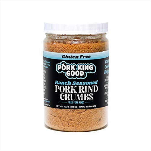 Pork King Good Low Carb Keto Diet Ranch Pork Rind Breadcrumbs! P