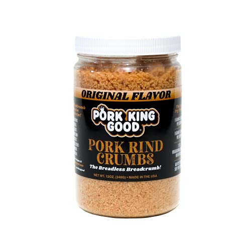 Pork King Good - Pork Rind Breadcrumbs - 2 Pack! Keto Friendly, ...