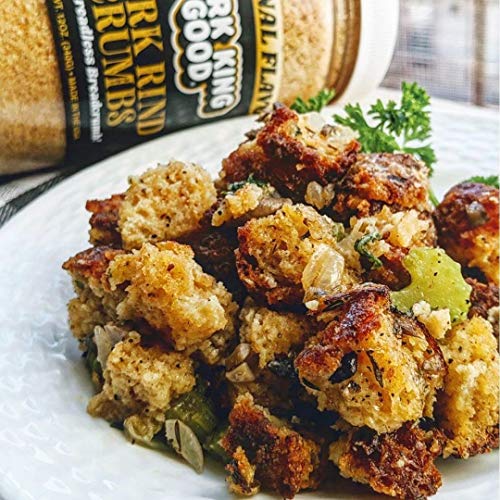 Pork King Good - Pork Rind Breadcrumbs - 2 Pack! Keto Friendly, ...