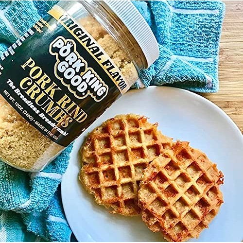 Pork King Good - Pork Rind Breadcrumbs - 2 Pack! Keto Friendly, ...