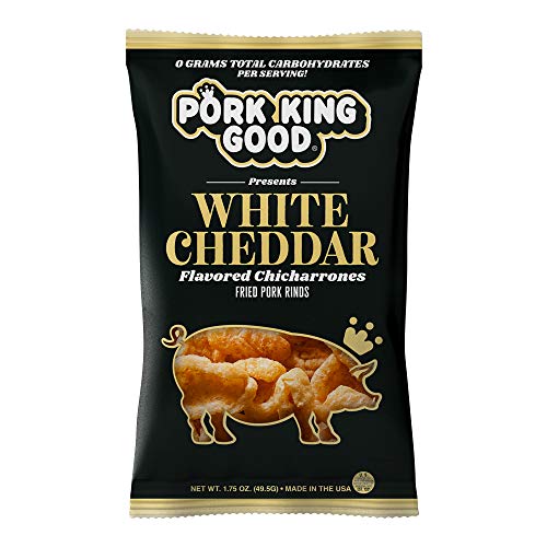 Pork King Good Pork Rinds Variety 6 Pack Chicharrones Keto Snacks