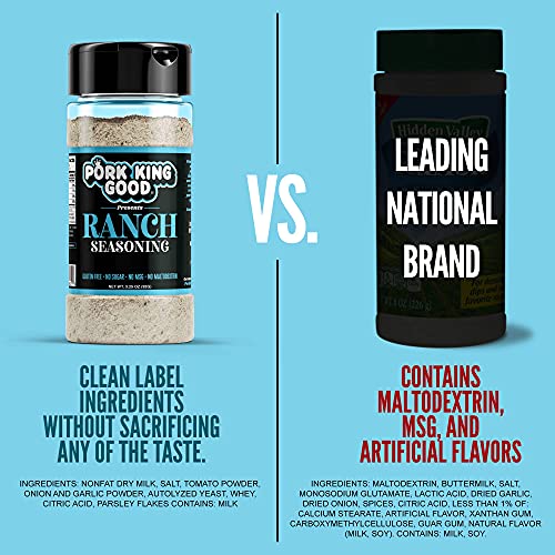Pork King Good Ranch Seasoning For Cooking And Popcorn Seasoning