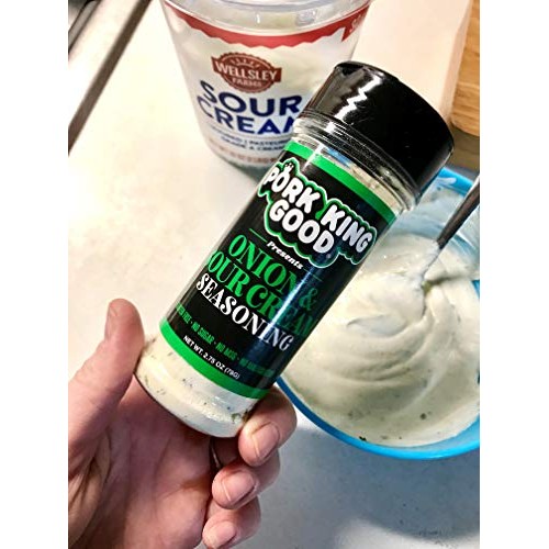 Pork King Good Seasoning: Onion &Amp; Sour Cream - Perfect For Cooki