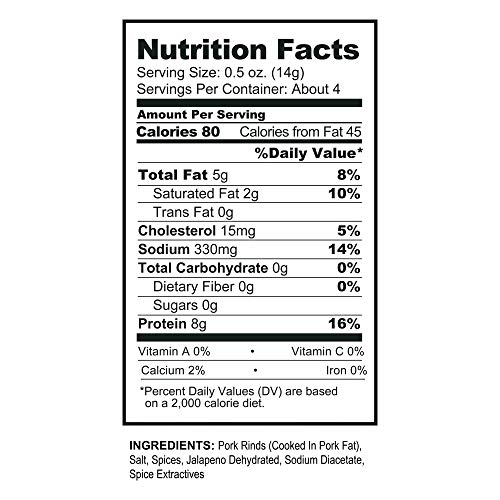 Pork King Good Stupid Hot Pork Rinds - 4 Pack Low Carb, Keto D