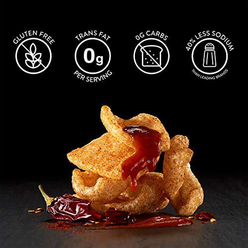 Porq Artisan Fried Pork Rinds - Bbq &Amp; Zesty Chipotle; Keto Frien