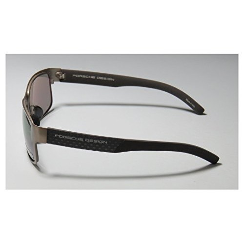 Porsche Designs Sunglasses P8550 B Sand, Dark Brown Gray 58 17 135