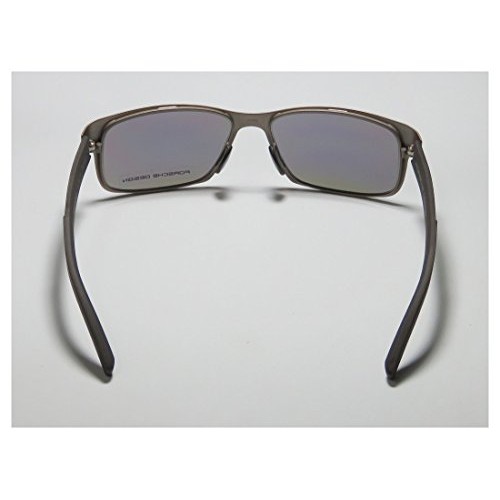 Porsche Designs Sunglasses P8550 B Sand, Dark Brown Gray 58 17 135