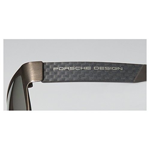 Porsche Designs Sunglasses P8550 B Sand, Dark Brown Gray 58 17 135