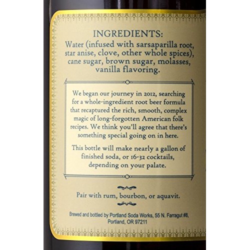 Portland Syrups Root Beer Syrup, 16 Fz