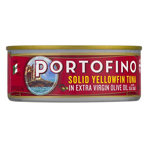 Portofino Solid Yellowfin Tuna In Extra Virgin Olive Oil - 4.5Oz