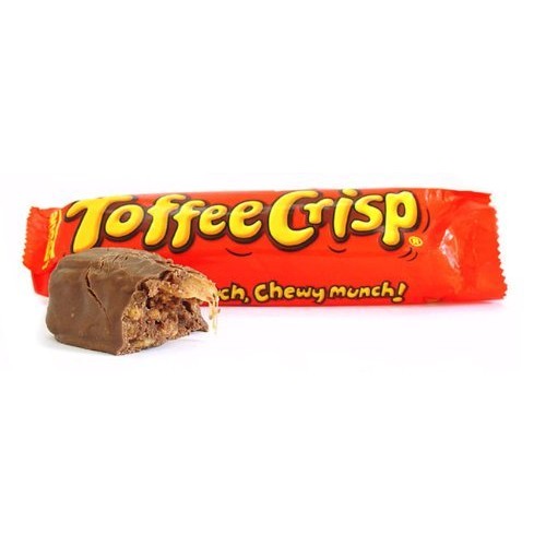 Nestle Chocolate Toffee Crisp, 1.5 Ounce -- 48 per case.