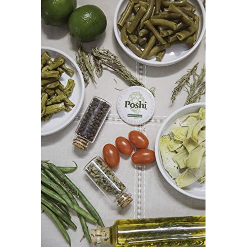 Poshi French Green Bean Vegetable Snack | 10 Pack | Keto, Vegan,