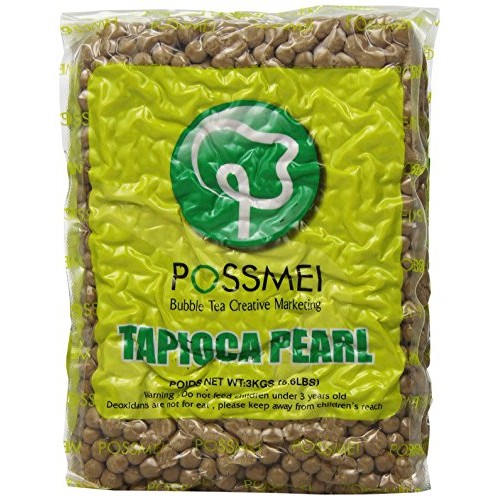 Possmei Tapioca Pearl, Black, 6.6 Pound
