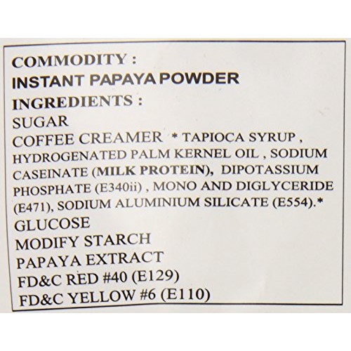 Possmei Bubble Tea Mix Instant Powder, Payaya, 2.2 Pound