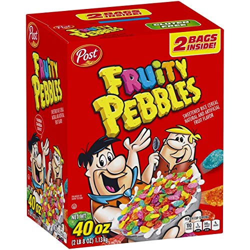 Product Of Post Fruity Pebbles Cereal, 40 Oz. [Biz Discount]