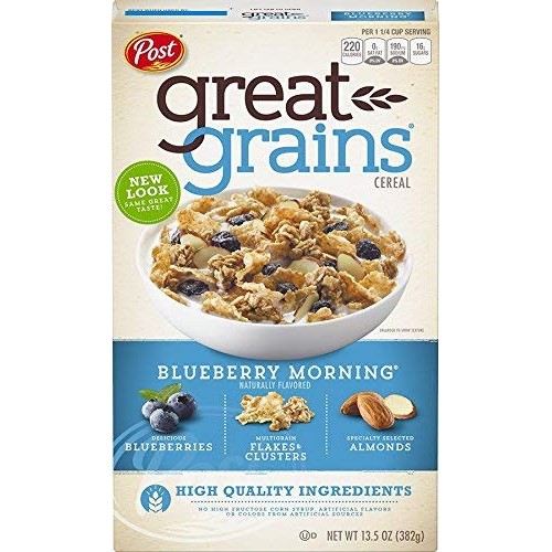 Post Selects Blueberry Morning Cereal 13.5 Oz