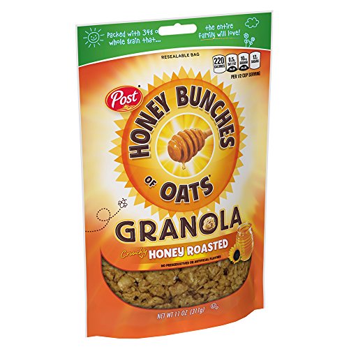 Honey Bunches Of Oats Honey Roasted Granola Cereal And Snack, Go Honey Bunches Of Oats Honey Roasted Granola Cereal And Snack, Go