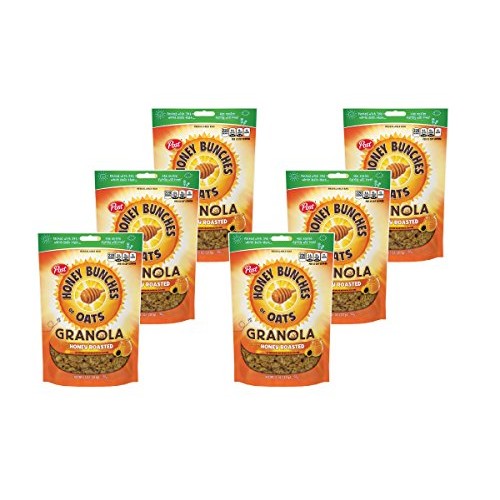 Honey Bunches Of Oats Honey Roasted Granola Cereal And Snack, Go Honey Bunches Of Oats Honey Roasted Granola Cereal And Snack, Go