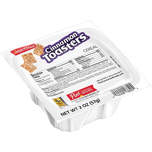Malt-O-Meal Cinnamon Toasters Breakfast Cereal, 2 Ounce Single S