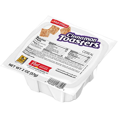 Malt-O-Meal Cinnamon Toasters Breakfast Cereal, 2 Ounce Single S