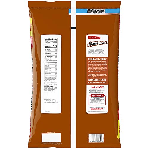 Malt-O-Meal Breakfast Cereal Value Bag, Cocoa Dyno Bites, 4 Count