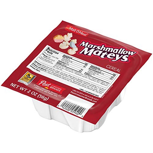 Malt-O-Meal Marshmallow Mateys Cereal, 2-Ounce Single Serve Bowl