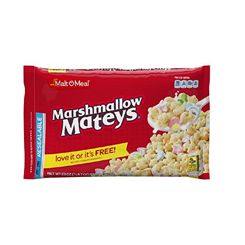 Malt-O-Meal Marshmallow Mateys Cereal, 23 Ounce Breakfast Cereal