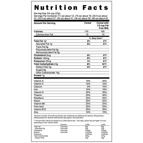 Post Fruity Pebbles Cereal, Gluten Free,10 Essential Vitamins An